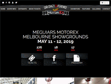 Tablet Screenshot of motorex.com.au