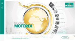 Desktop Screenshot of motorex.com